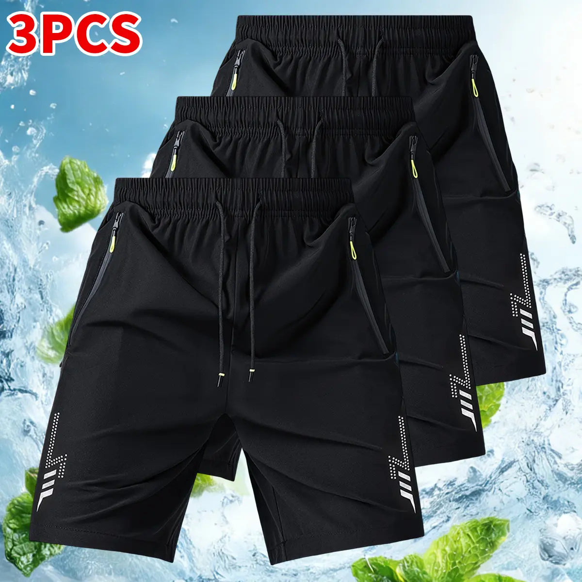 🩳 Men’s Unisex Athletic Shorts (3-Pack)