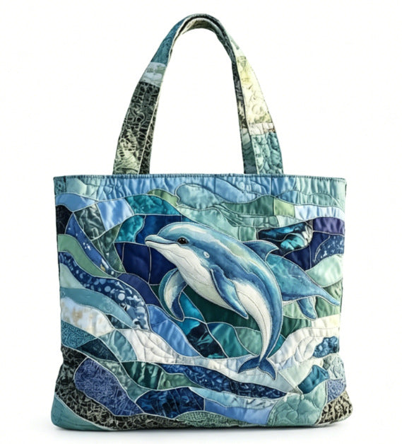🐢 Turtle Haven Handmade Tote Bag