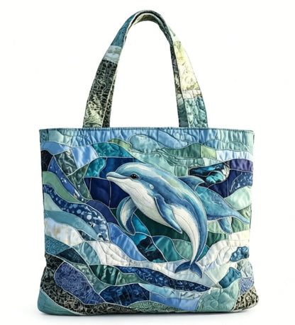 🐢 Turtle Haven Handmade Tote Bag
