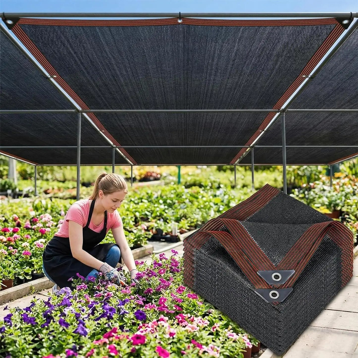 [💥SUMMER SALE] ☀️ 10x13ft Premium 90% Blackout Shade Cloth