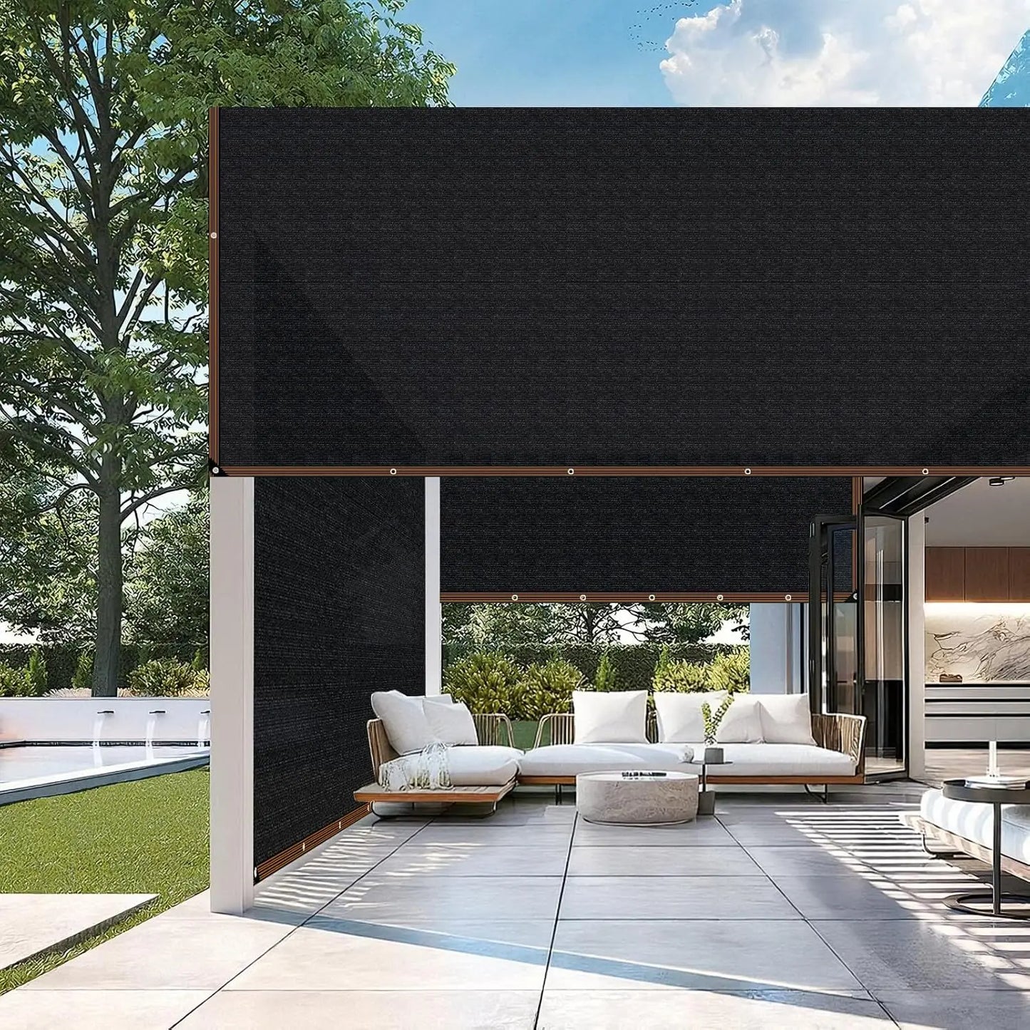 [💥SUMMER SALE] ☀️ 10x13ft Premium 90% Blackout Shade Cloth