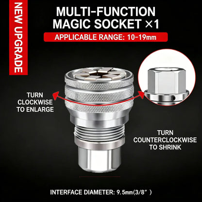 [💥49% off] 🔧 Multi-Function Universal Socket Wrench Tool