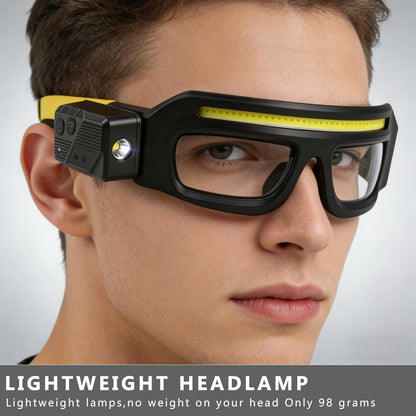 LED Headlight Glasses