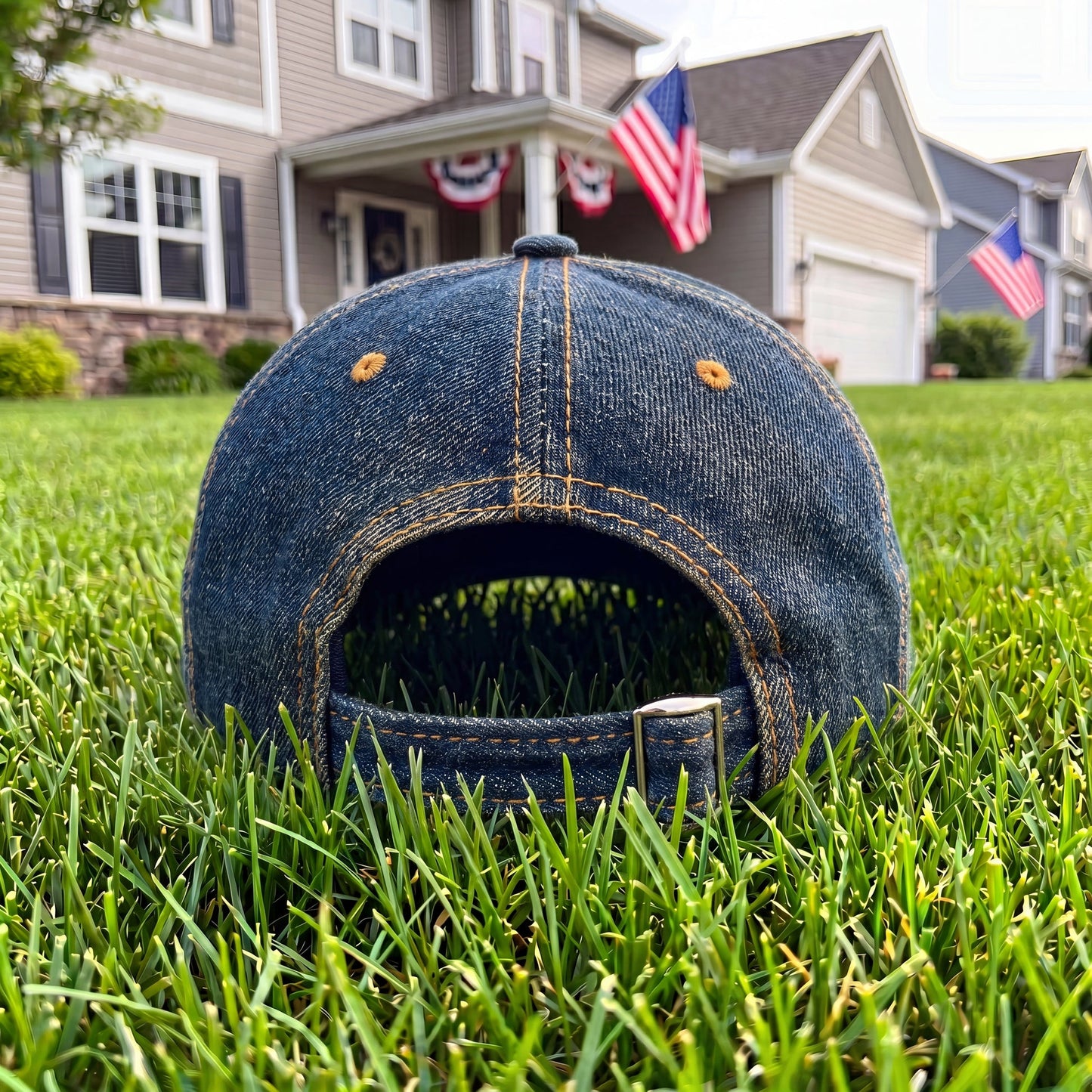 🇺🇸 250th Anniversary Patriotic Denim Hat