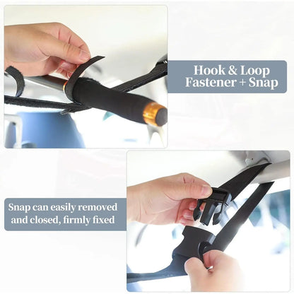 Vehicle Fishing Rod Holder Storage Straps