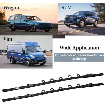 Vehicle Fishing Rod Holder Storage Straps