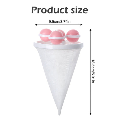 Reusable Floating Washing Machine Lint & Hair Filter Bag