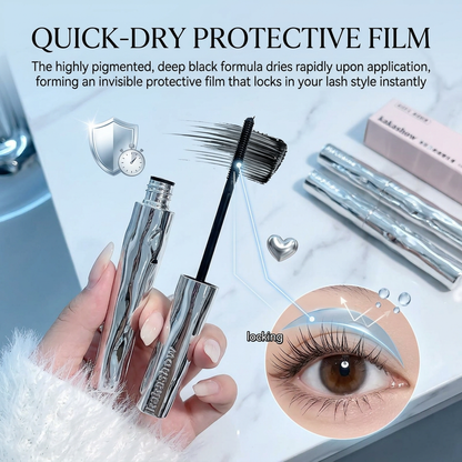 Waterproof Lengthening & Curling Black Mascara