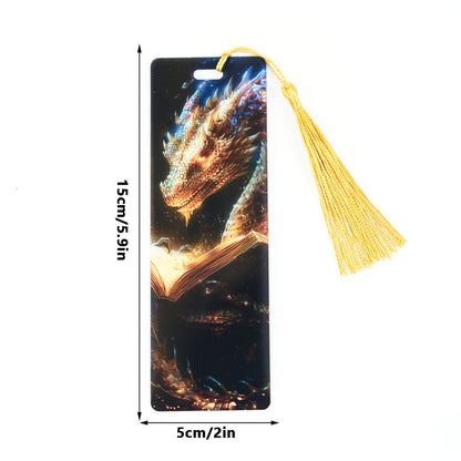 Handcrafted Stained-Glass Acrylic Bookmarks 🔖✨