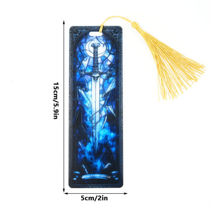 Handcrafted Stained-Glass Acrylic Bookmarks 🔖✨