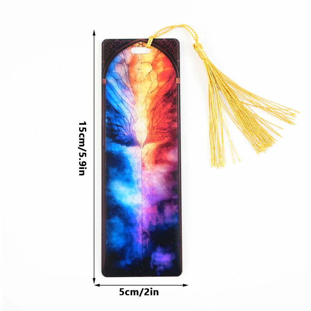 Handcrafted Stained-Glass Acrylic Bookmarks 🔖✨