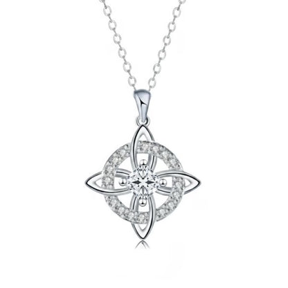 Mystical Birthstone Witches Knot Necklace –🔮💞Protect Your Loved Ones