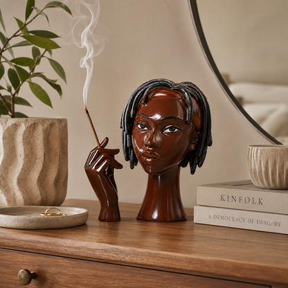 ✨ Sculptural Incense Burner Set