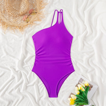 🩱One Shoulder One Piece Swimsuit🏖️