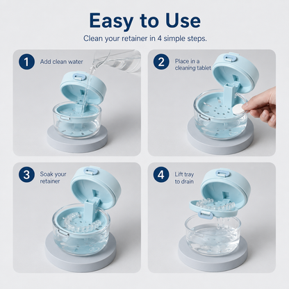 3-in-1 Retainer Cleaning Case