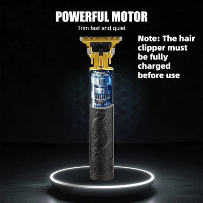 💈 Professional Cordless Zero-Gap T-Blade Trimmer