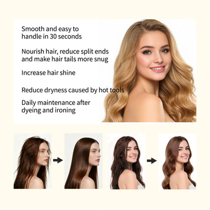 Argan & Coconut Hair Oil 80ML - Lightweight non-greasy, anti-frizz