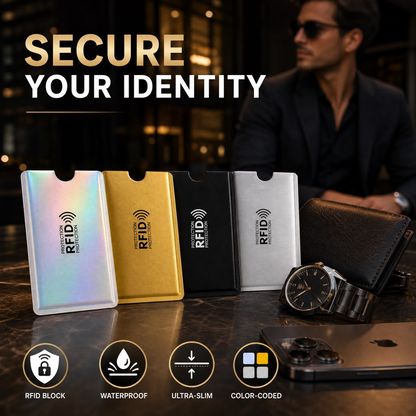 🔒 Premium RFID Blocking Credit Card Sleeves