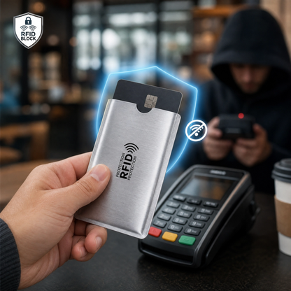 🔒 Premium RFID Blocking Credit Card Sleeves