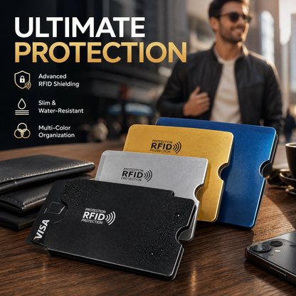 🔒 Premium RFID Blocking Credit Card Sleeves