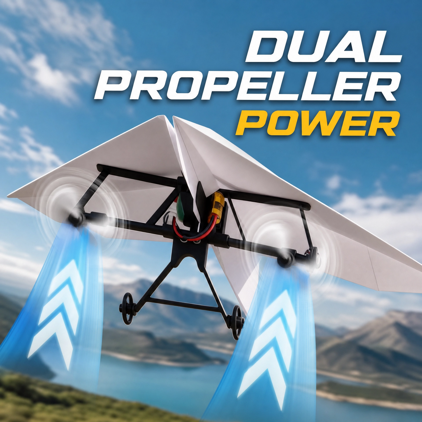 ✈️ Remote Control Paper Airplane Kit